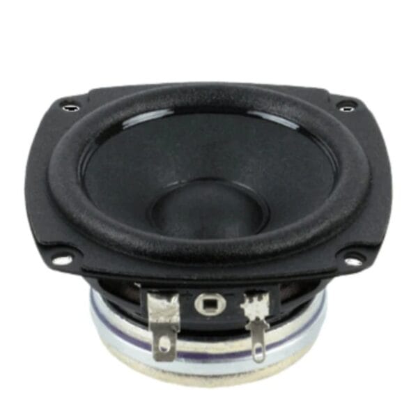 THE NEW BEYMA 3FR30ND 3" FULL RANGE SPEAKER HANDLES 30 WATTS AES & 60 WATTS PROGRAM POWER HANDLING FEATURES A LIGHTWEIGHT NEODYMIUM MAGNET & A WIDE FREQUENCY RANGE FROM 180HZ TO 20KHZ & A 4.5MM XMAX TIGHT UPPER BASS WITH CLEAN PRONOUNCED MIDS & HIGHS DESIGNED FOR BEAM STEERING COLUMNS, PORTABLE VERTICAL ARRAYS AND COMPACT FULL RANGE SPEAKER APPLICATIONS 8 OHMS