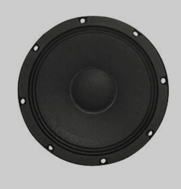 Close-up image of the Beyma 6MND – a 6-inch car audio speaker designed for precise sound reproduction, featuring a robust cone and durable construction for clear midrange and dynamic bass performance in automotive environments."
