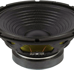 THE NEW BEYMA 10CMV2 10" MID-BASS SPEAKER THAT HANDLES 250 WATTS AES & 500 WATTS PROGRAM POWER HANDLING LOUD MIDS WITH TIGHT BASS, HIGH 6.5MM XMAX & 30MM PEAK TO PEAK XMAX DAMAGE TREATED DOUBLE ROLL CLOTH SURROUND & PAPER CONE DESIGNED TO WORK IN SMALL PORTED SPEAKER CABINETS FOR BASS GUITAR, PA SYSTEMS, ETC. AVAILABLE IN 8 OHMS