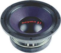 BEYMA PRO 10MI IS A HIGH POWER 10" CAR MID-BASS SPEAKER FROM THE BEYMA COMPETITION SERIES HANDLES 350 WATTS AES & 700 WATTS PROGRAM POWER FEATURES A LARGE 3" VOICE COIL DELIVERS A VERY STRONG BASS FOR THE HIGHEST QUALITY SUBWOOFER APPLICATIONS WITH SUPERB CLARITY AVAILABLE IN 4 OHMS ONLY
