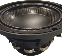 NEW BEYMA PRO6CFNd 6.5" EXTENDED RANGE SPEAKER HANDLES 200 WATTS AES & 400 WATTS PROGRAM POWER HANDLING FEATURES A CARBON FIBER CONE FOR INCREASED CONE STRENGTH & MARINE TREATED PARTS WIDE FREQUENCY RANGE FROM 95HZ TO 11.2KHZ & HIGH XMAX OF 6.0MM ACOUSTICALLY BALANCED FREQUENCY RESPONSE & INVERTED DUST CAP LIGHTWEIGHT NEODYMIUM MAGNET WEIGHS ONLY 4.2 LBS. DESIGNED TO PLAY UPPER BASS, MIDRANGE AND HIGH FREQUENCIES UP TO 11.2KHZ AVAILABLE IN 8 OHMS
