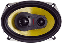 BEYMA SOUND CONCEPT SC-6903 IS A POWERFUL 3-WAY 6" x 9" CAR SPEAKER SPEAKER HANDLES 100 WATTS AES & 200 WATTS PROGRAM POWER SMOOTH CLEAR SOUND W/ A WIDE FREQUENCY RANGE FROM 40HZ TO 20KHZ FEATURES A FIBERGLASS CONE & A 3.0 XMAX AVAILABLE IN 4 OHMS ONLY