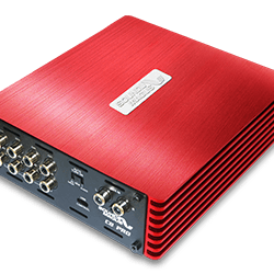4in-8out plug and play dsp with amplifier