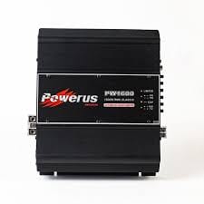 "Powerus P1600 – high-power 15,000W amplifier, robust design, efficient performance, and reliable for pro audio applications."