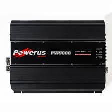 "Powerus P5000 – high-power 15,000W amplifier, robust design, efficient performance, and reliable for pro audio applications."